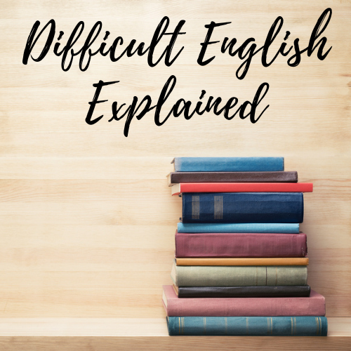 Difficult English Explained Logo